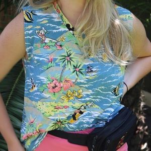 Vintage Disney Tank Top Hawaiian